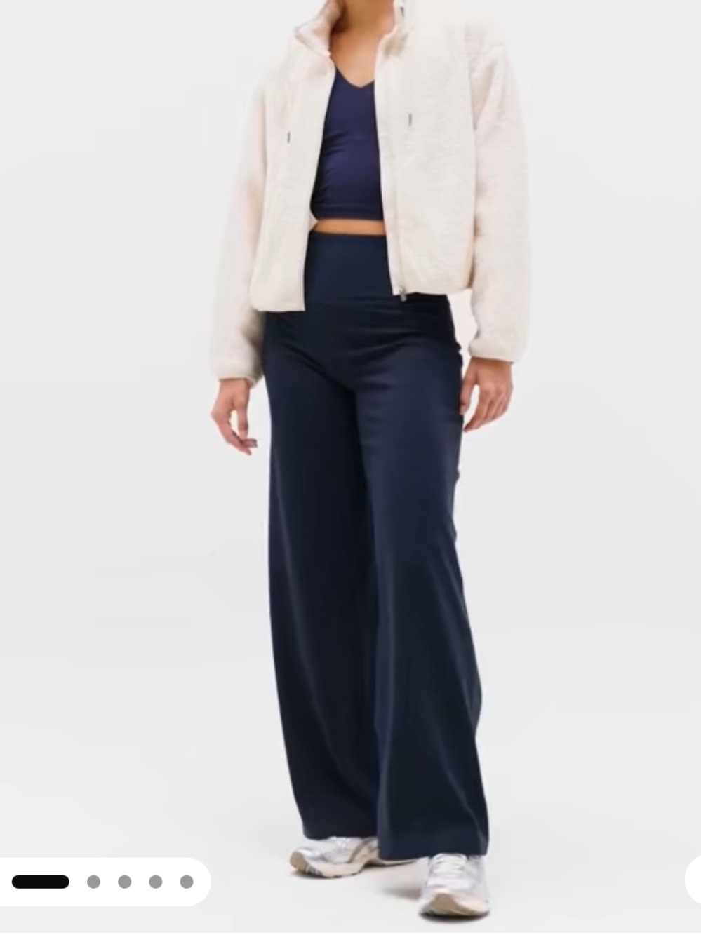 Athleta elation ultra high rise wide leg pant